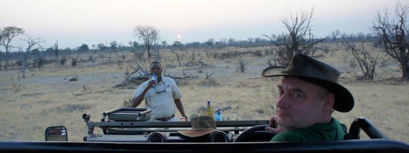 Safari Jeep in Botswana